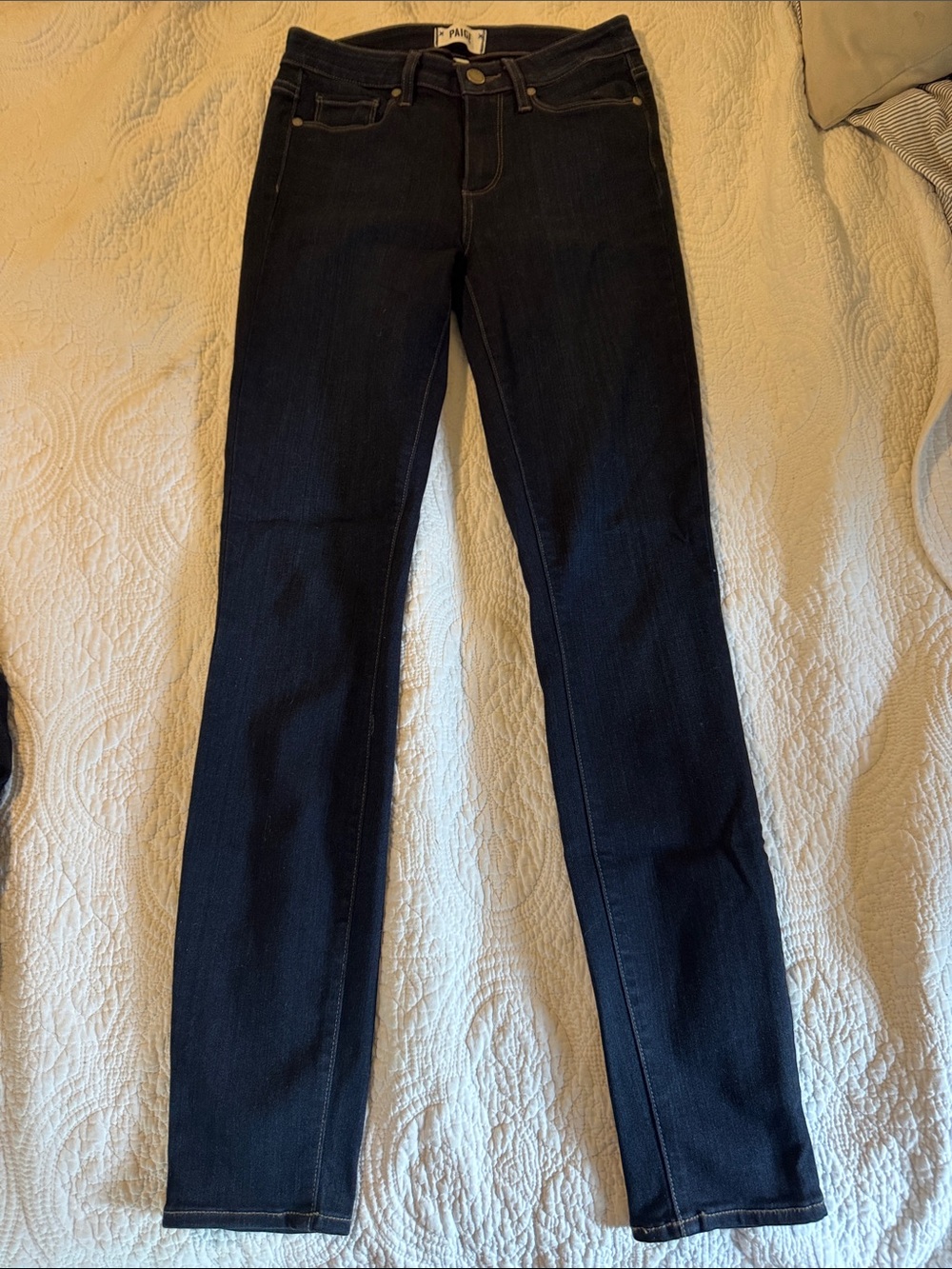 PAIGE Midnight Blue Skinny Jeans for Women